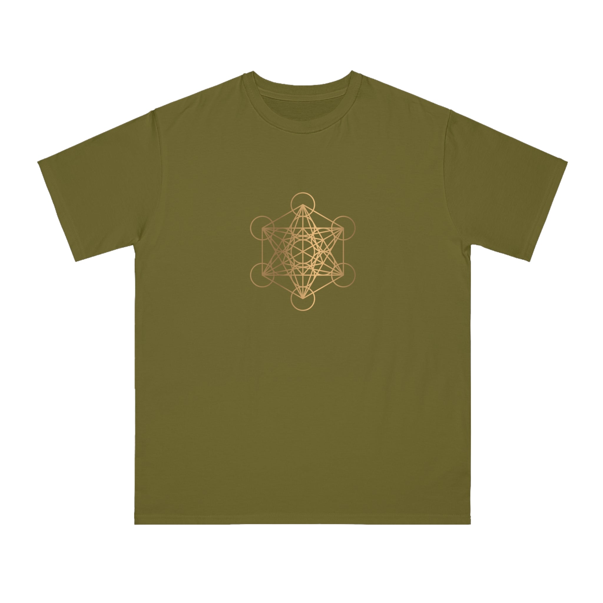 Metatron's Cube Unisex Organic Cotton Tee