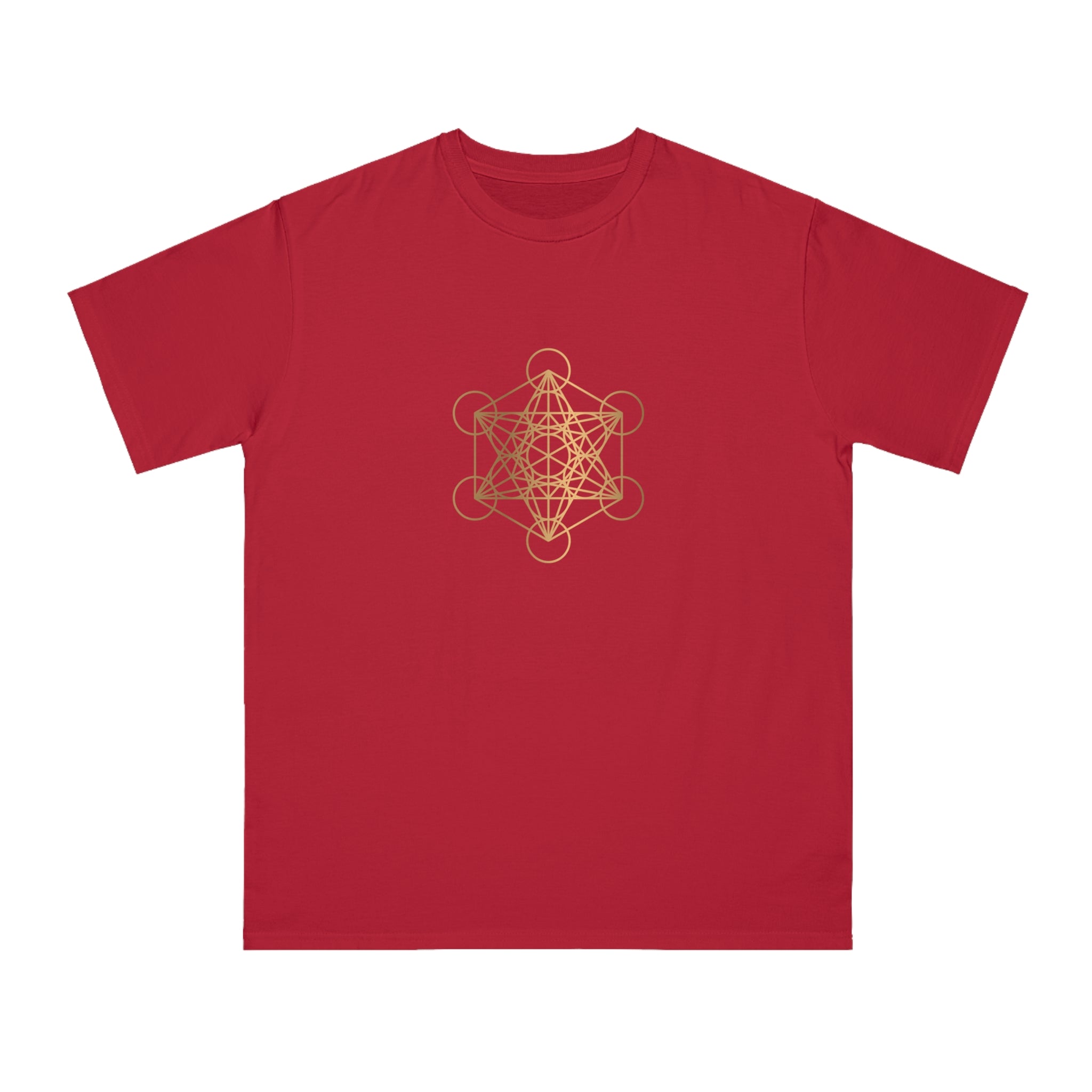 Metatron's Cube Unisex Organic Cotton Tee