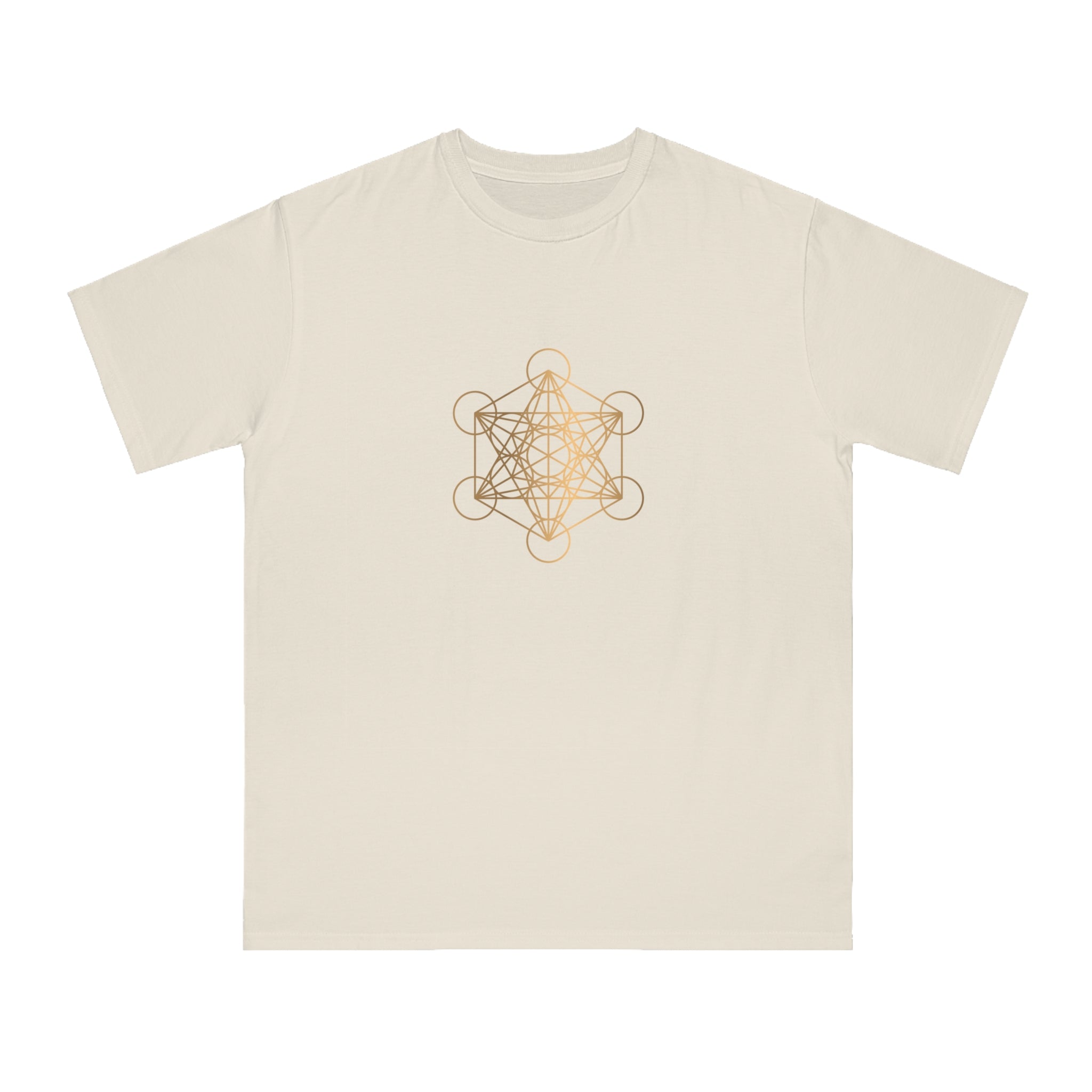 Metatron's Cube Unisex Organic Cotton Tee