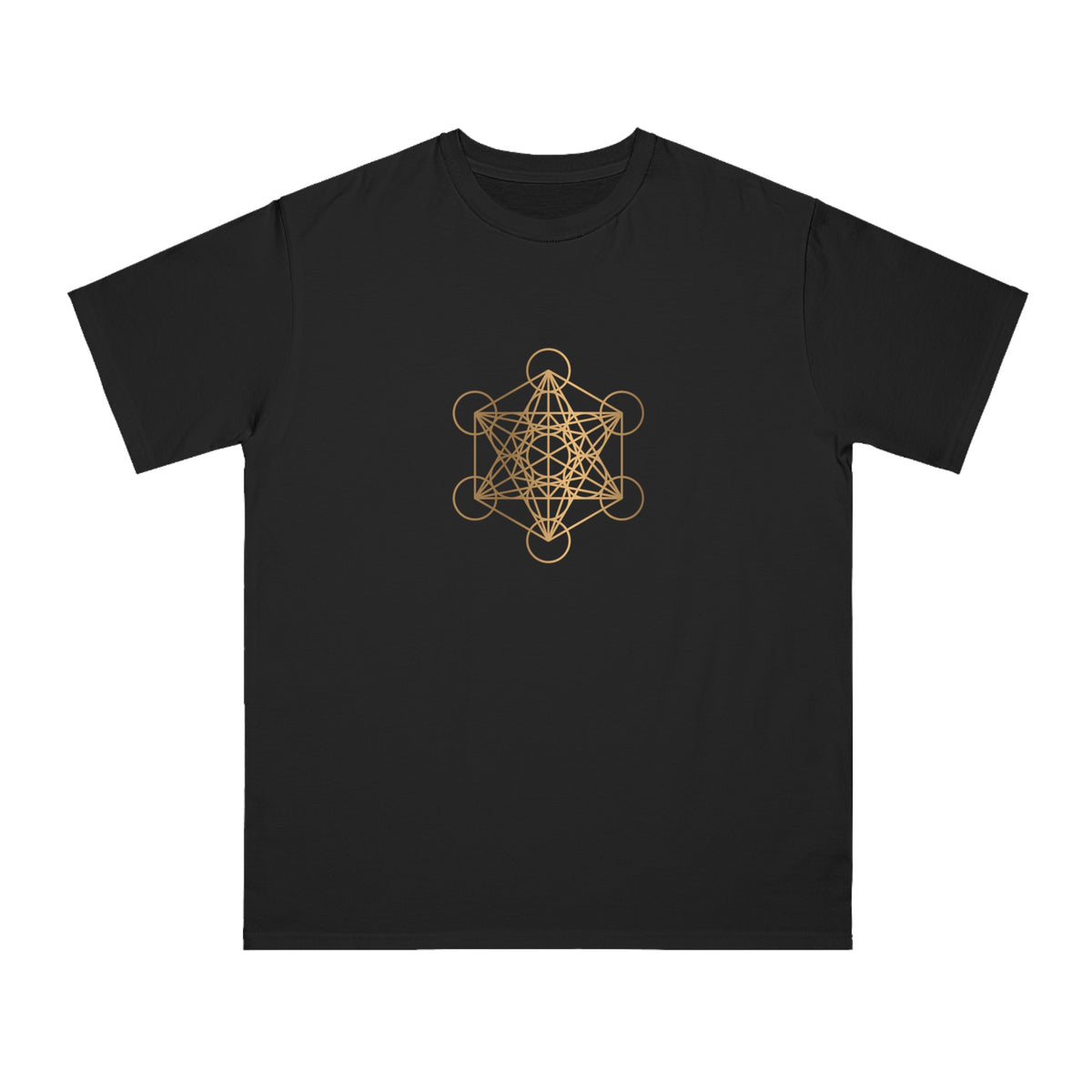 Metatron's Cube Unisex Organic Cotton Tee