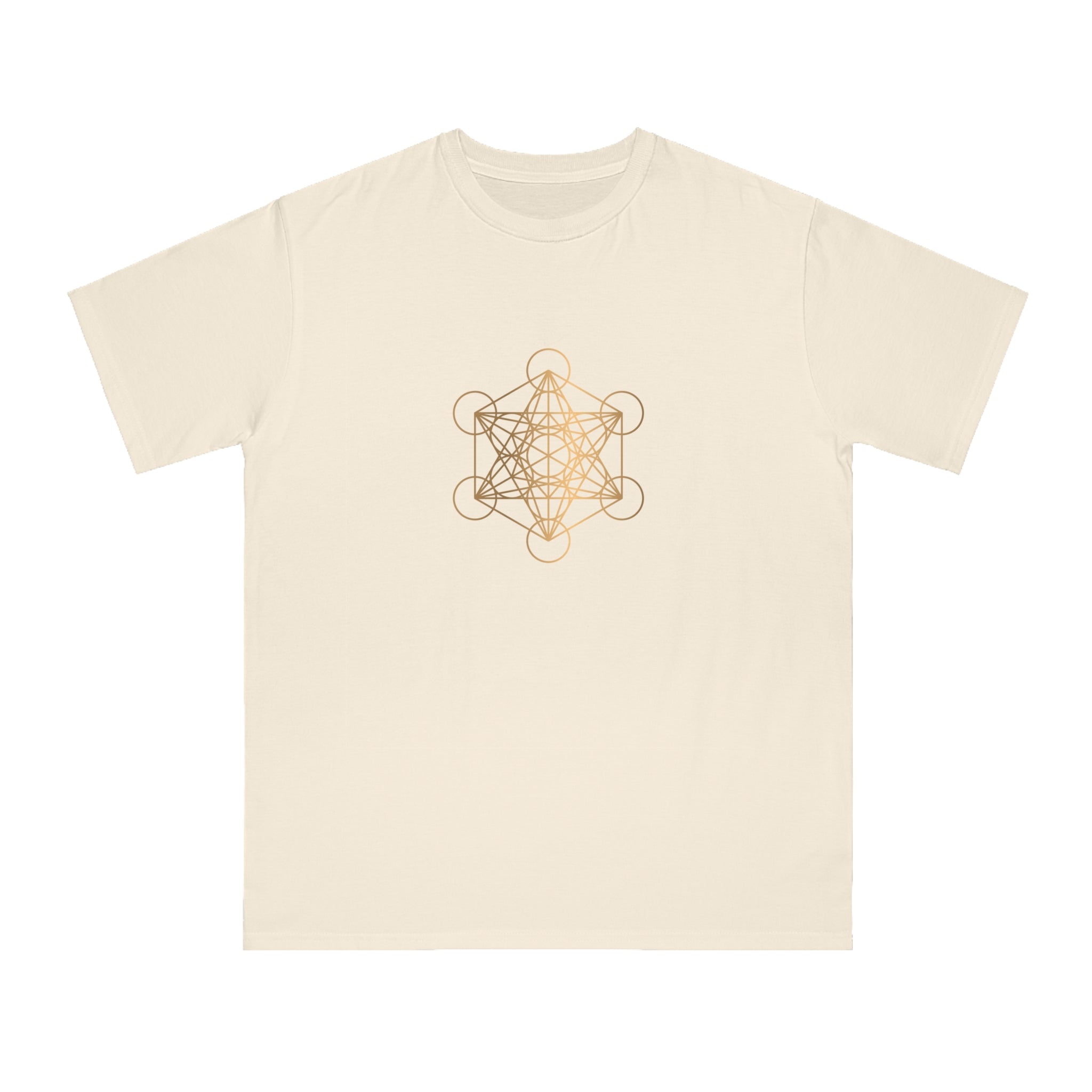 Metatron's Cube Unisex Organic Cotton Tee