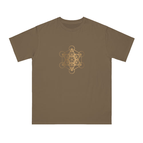 Metatron's Cube Unisex Organic Cotton Tee